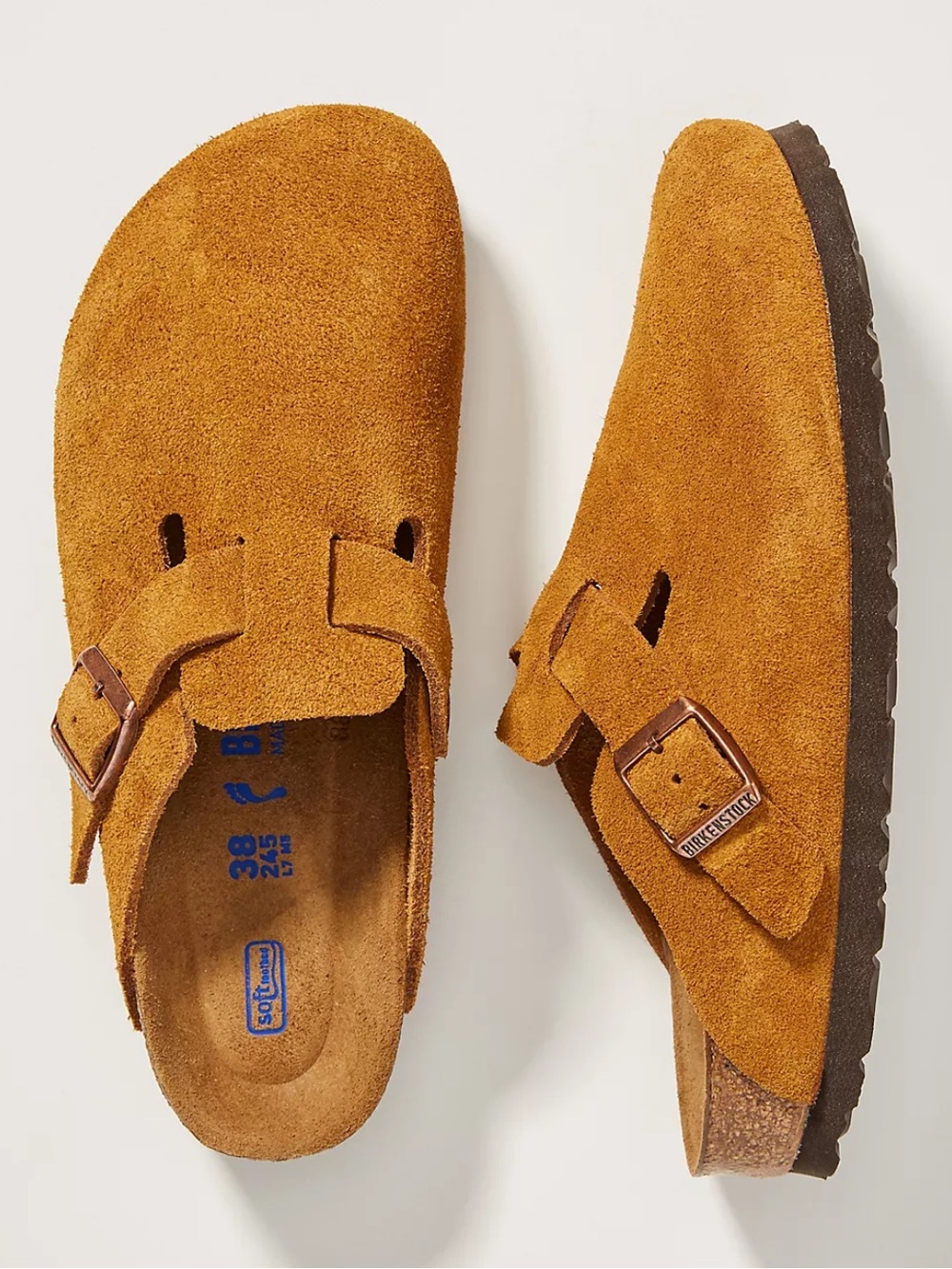 Women’s Birkenstock Boston Soft Footbed
Clogs Size 5 Color Mink - Picture 2 of 10